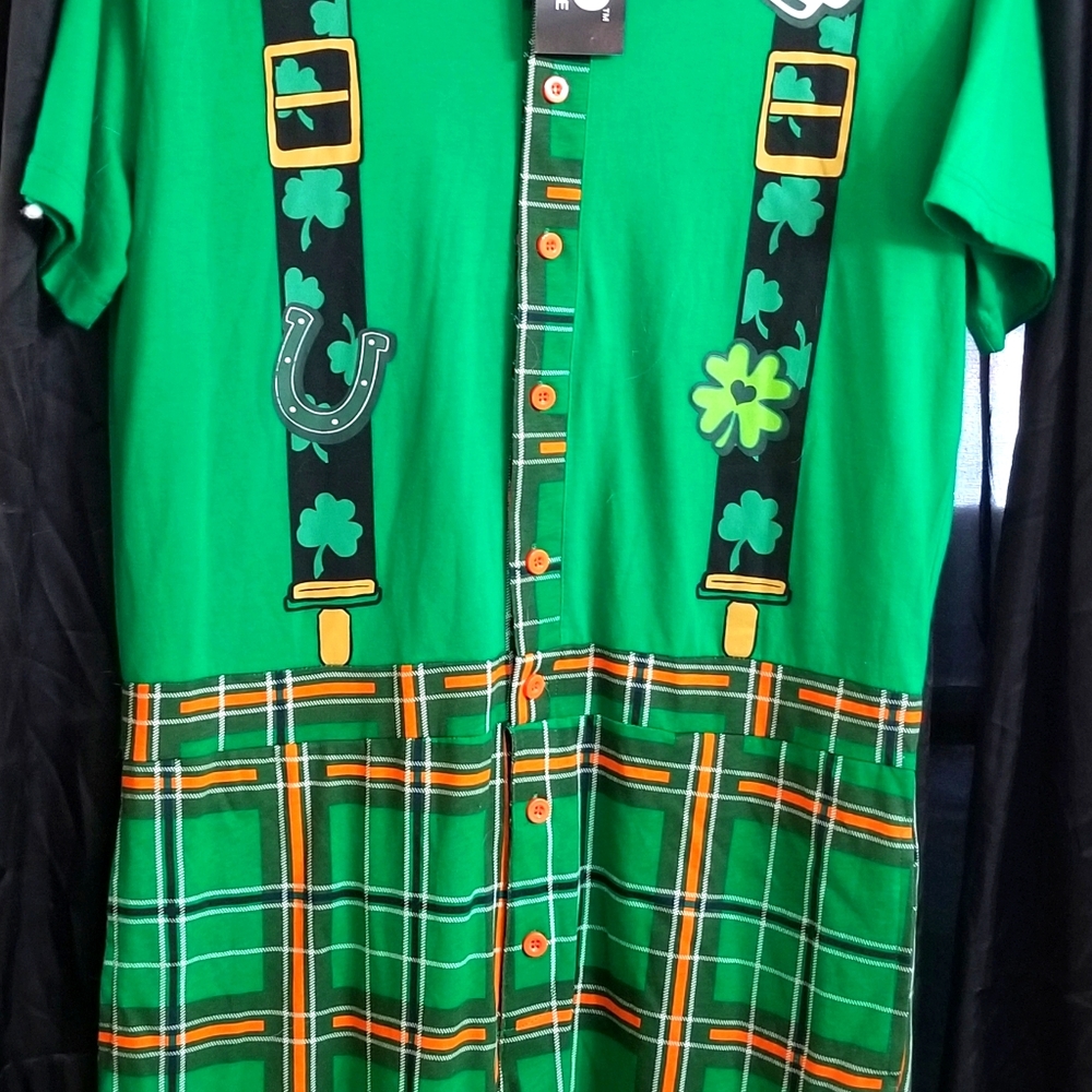 Mad Engine Mens St. Patrick's day Shorts One Piece